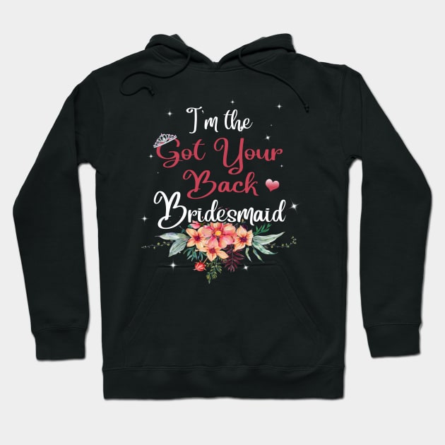 Got Your Back Bridesmaid Hoodie by Lindomar